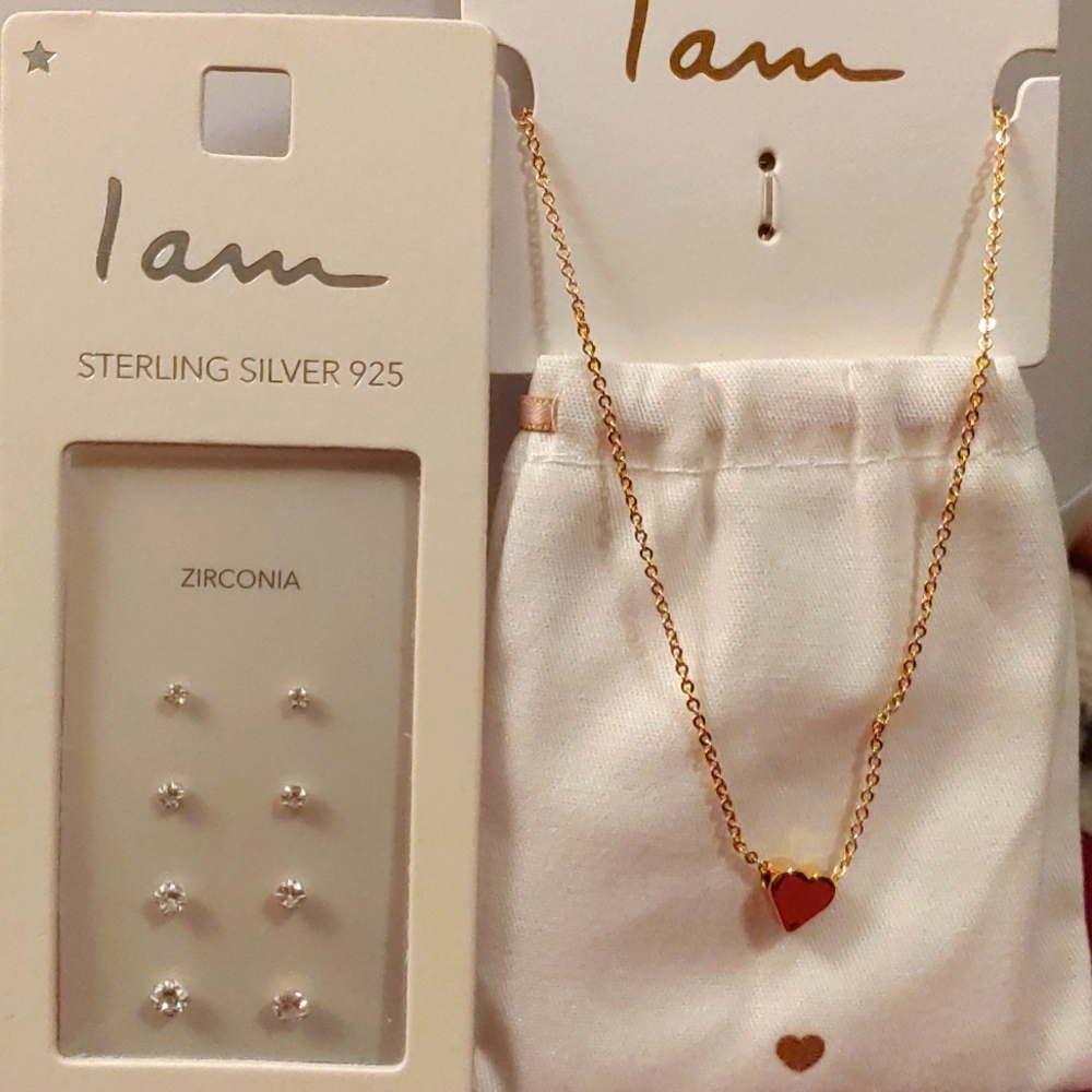 Necklace & earrings